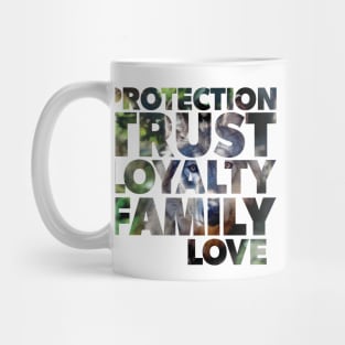 Your Wolf guide - giving protection, trust, loyalty, family and love Mug